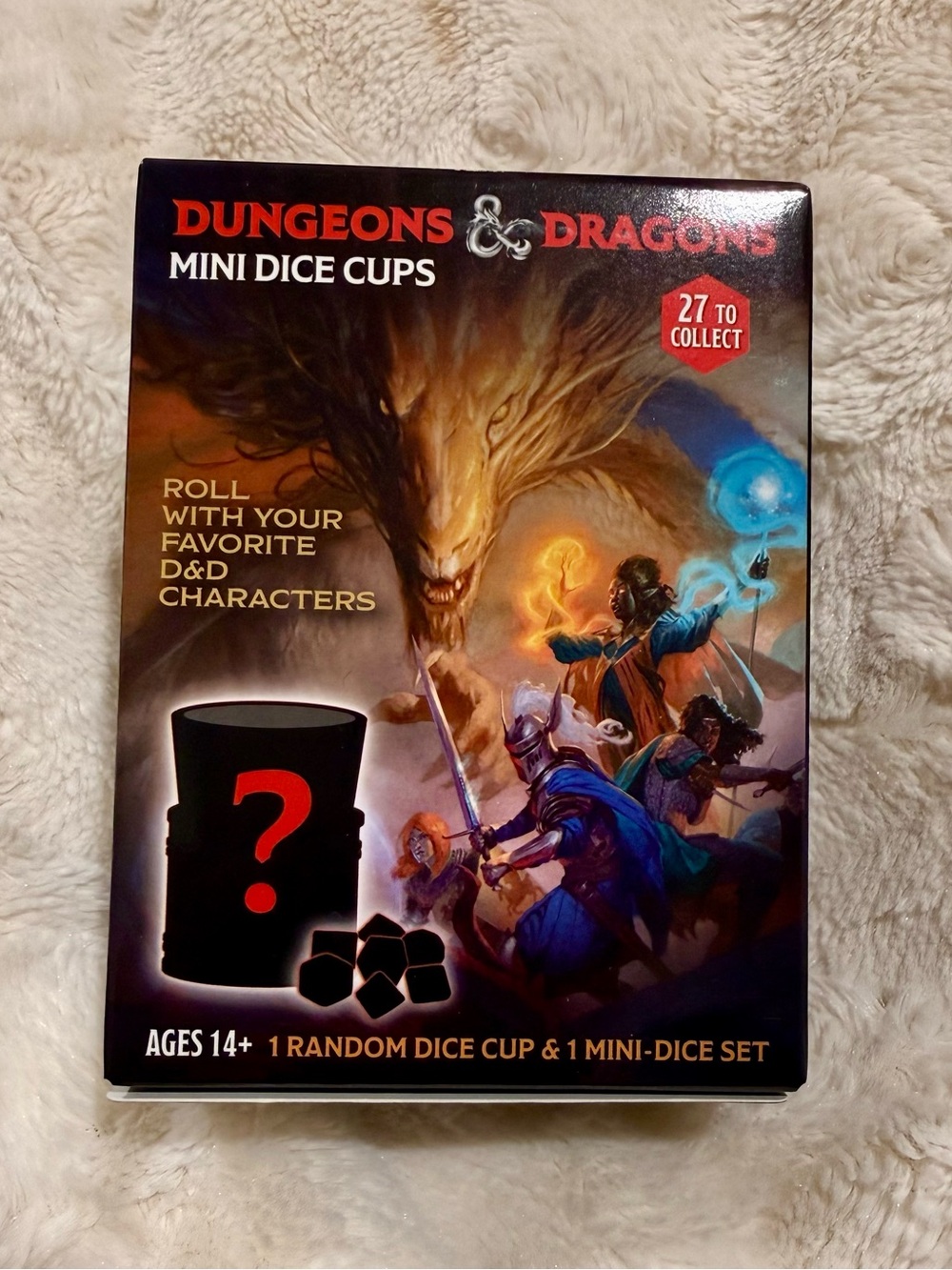 Dungeons & Dragons Series 2 Mystery Mini Dice Cup Set